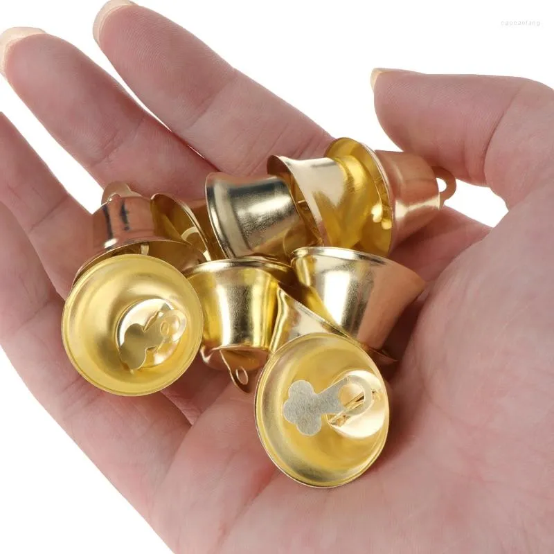 Set Of Golden Bells For DIY Crafts, Parrots, And Chewing Toys Home